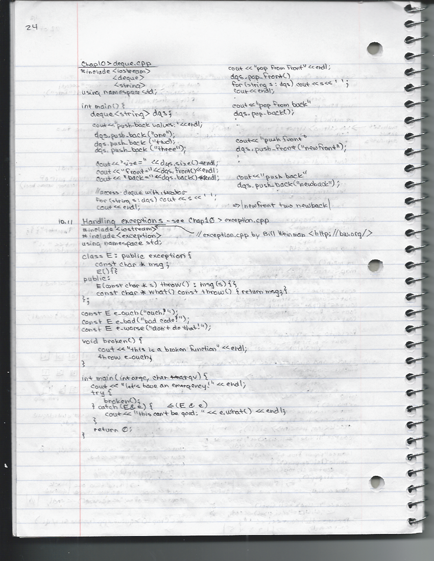 C++ Essential Training, page 24