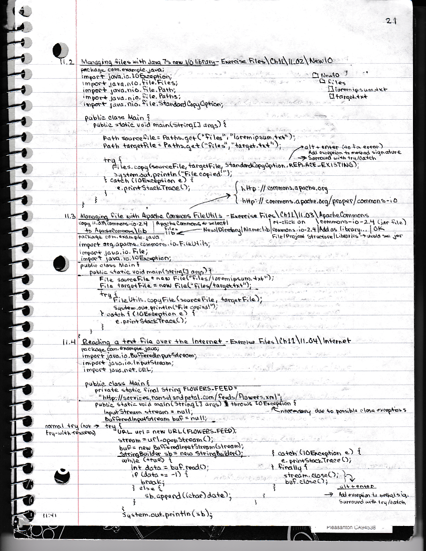 Java Essential Training, page 21