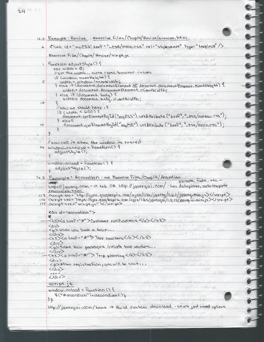 JavaScript Essential Training, page 24