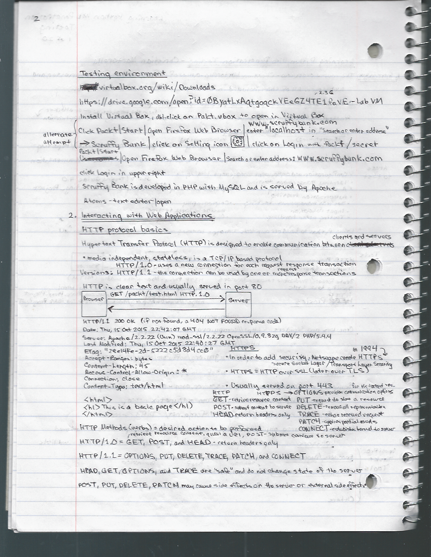 Learning Python Web Penetration Testing, page 2